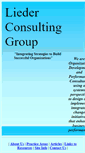 Mobile Screenshot of liederconsultinggroup.com